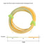 Aventik  0.55mm 100FT Super Slim Three Colored Tenkara Fly Fishing Line